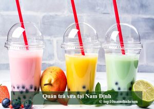 Quán trà sữa tại Nam Định