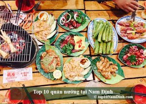 top 10 quán nướng tại Nam Định