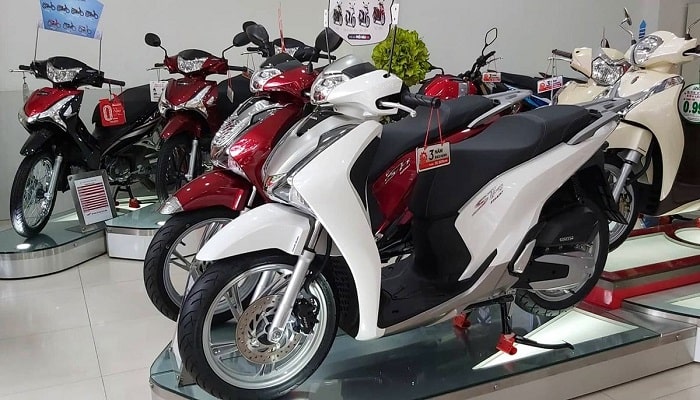 mua xe máy trả góp tại Nam Định